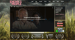 Desktop Screenshot of enemiesofthepeoplemovie.com
